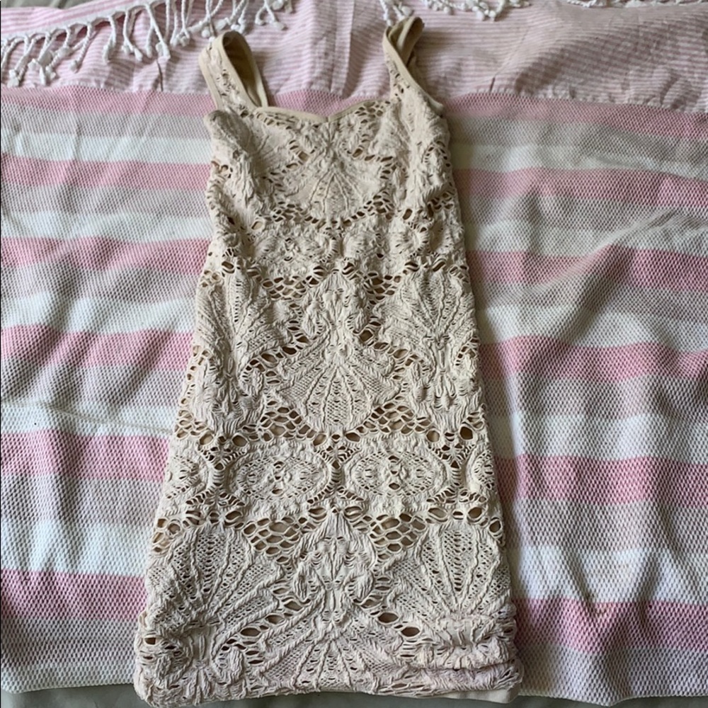 Free people bodycon lace dress